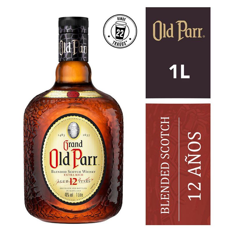 OLD PARR - Whisky Old Parr 1 L