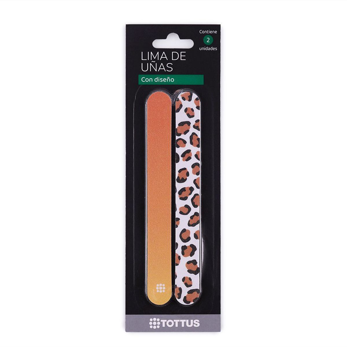 TOTTUS - Lima de Uñas Tottus Diseño Empaque 2 Und