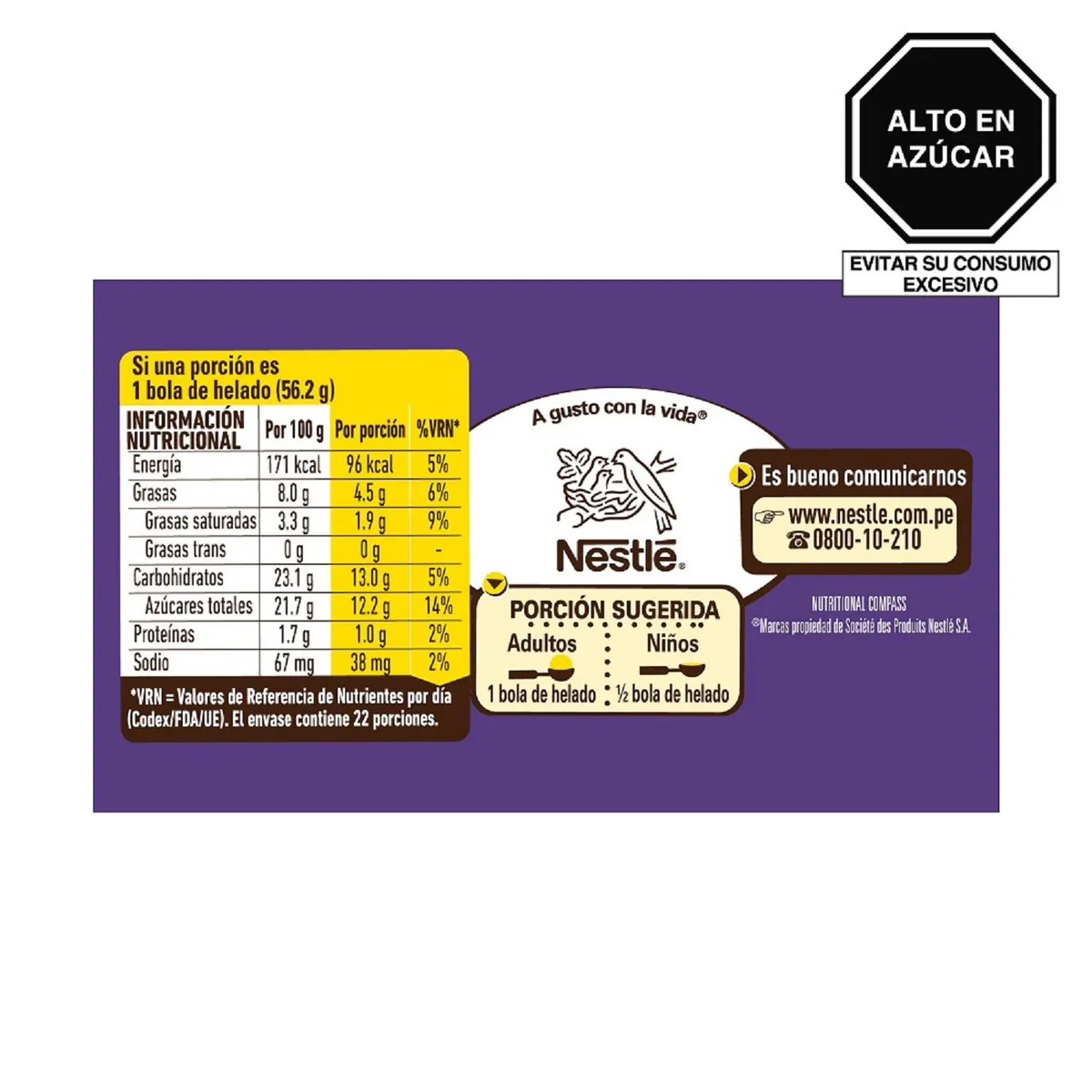 DONOFRIO - Helado Donofrio Peziduri Tricolor Pote 2.2 L