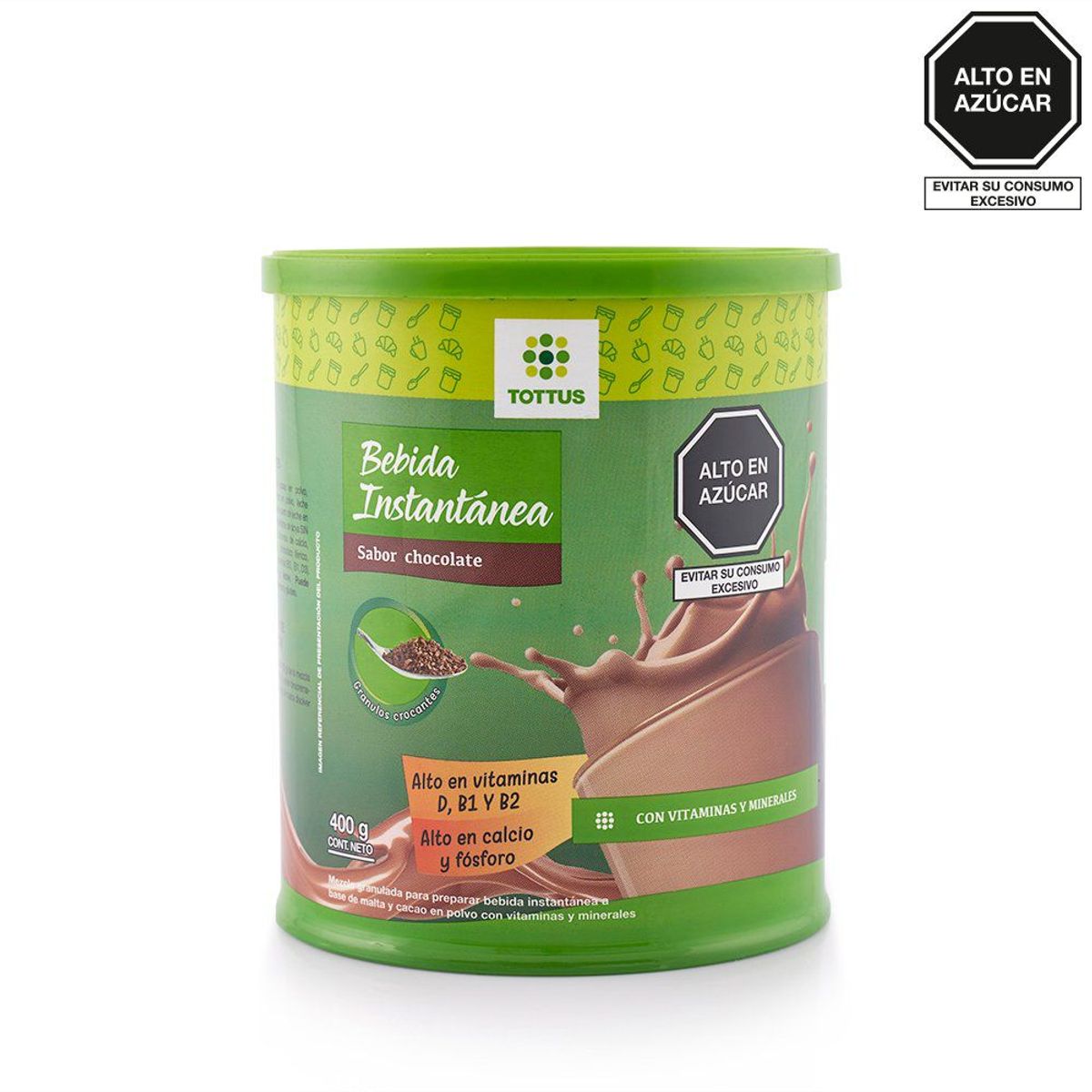 TOTTUS - Bebida Instantánea Granulada Tottus 400 g