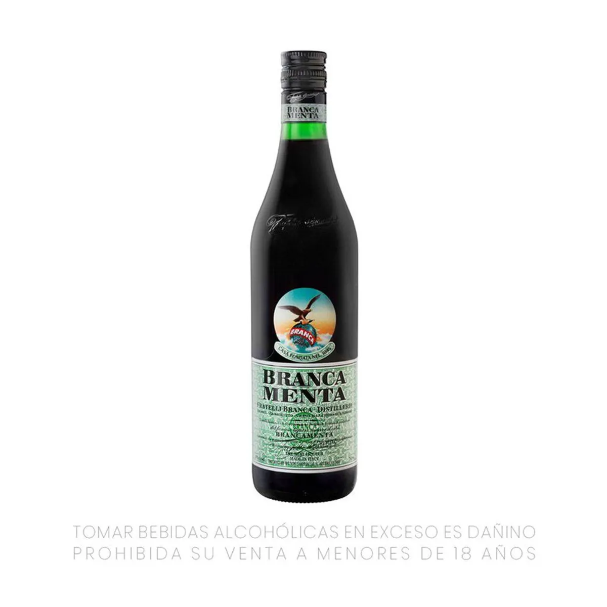 BRANCA - Licor Branca Menta Botella 750 mL