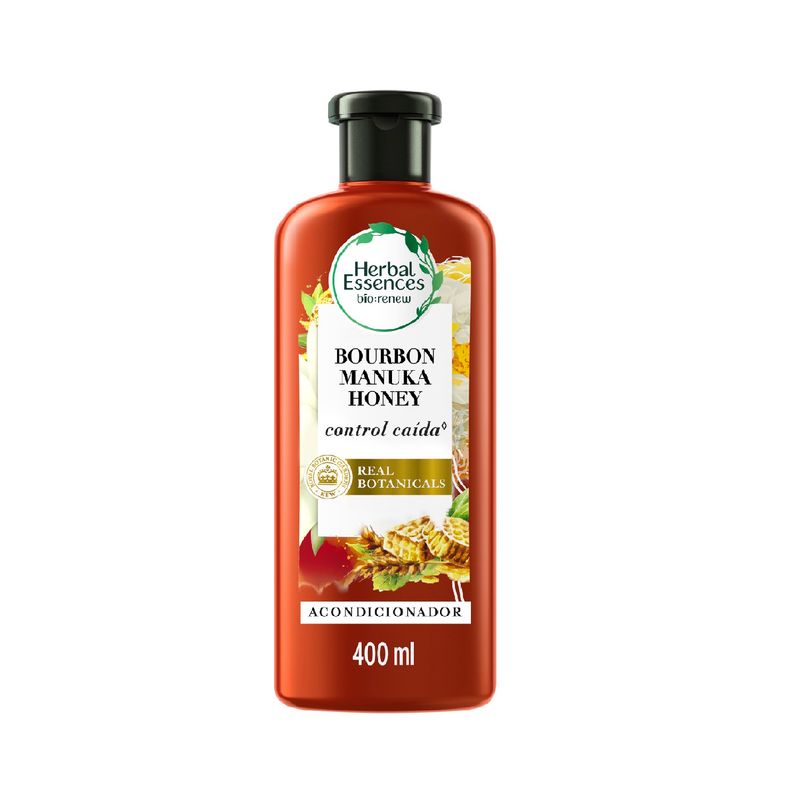 HERBAL ESSENCES - Acondicionador Herbal Essences Bourbon Manuka Honey Envase 400 mL