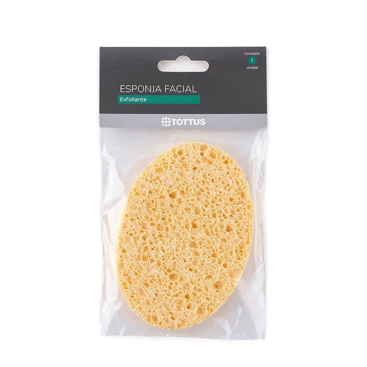 TOTTUS - Esponja Facial Exfoliante Tottus