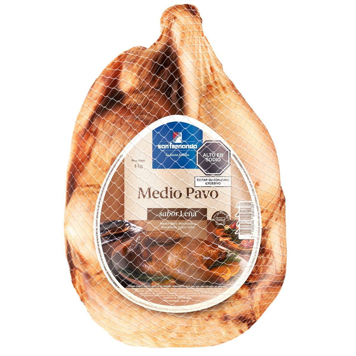 SAN FERNANDO - Medio Pavo Leña San Fernando