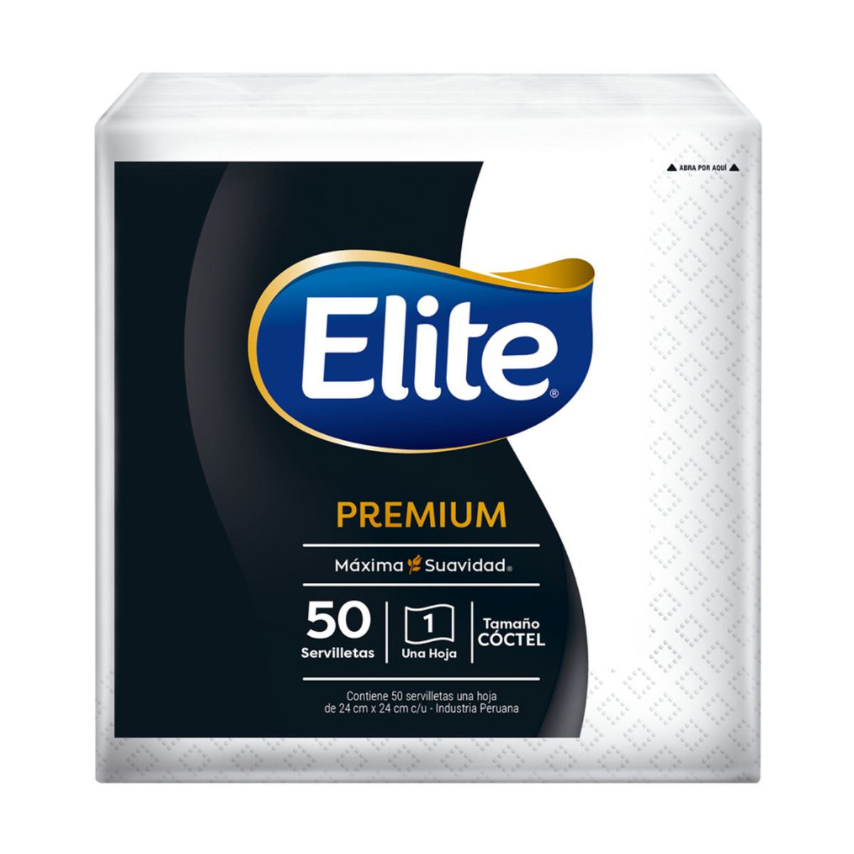 ELITE - Servilletas Elite Gold Empaque 50 Und