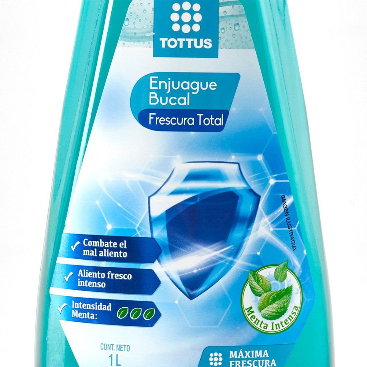 TOTTUS - Enjuage Bucal Tottus Frescura Total Envase 1 L