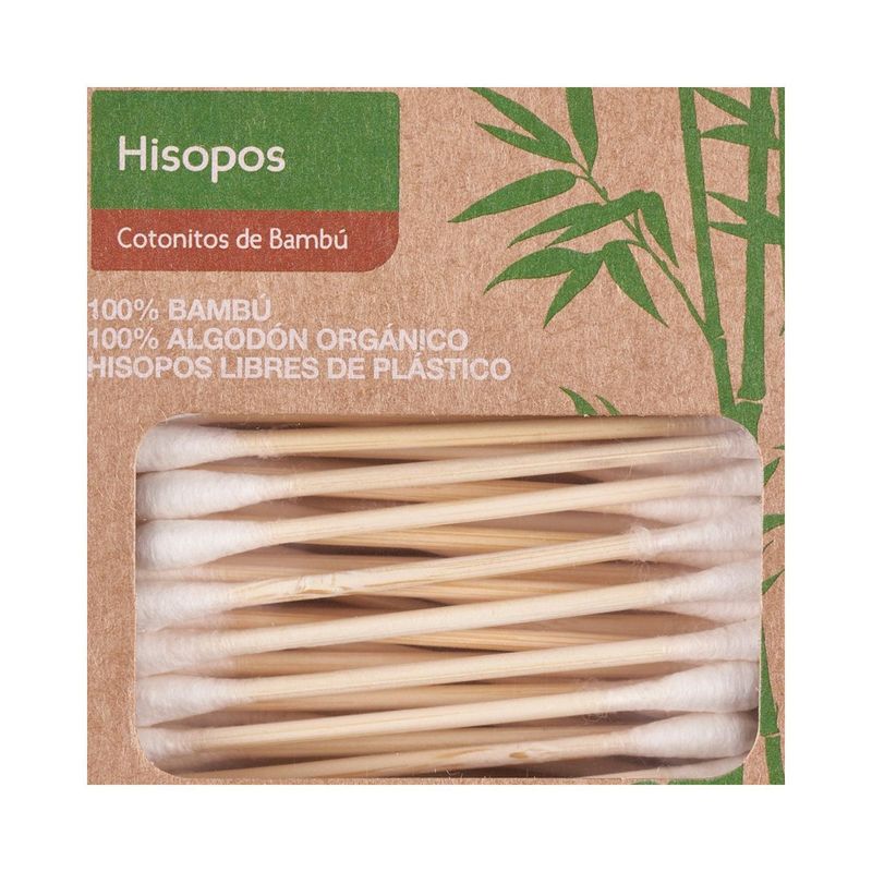 TOTTUS - Hisopos Bambu Tottus Adulto 200 Unidades