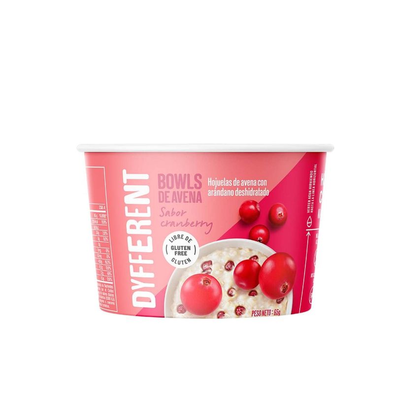 DYFFERENT - DYFF BOWLS AVENA CRANBERRY 65G 36/1