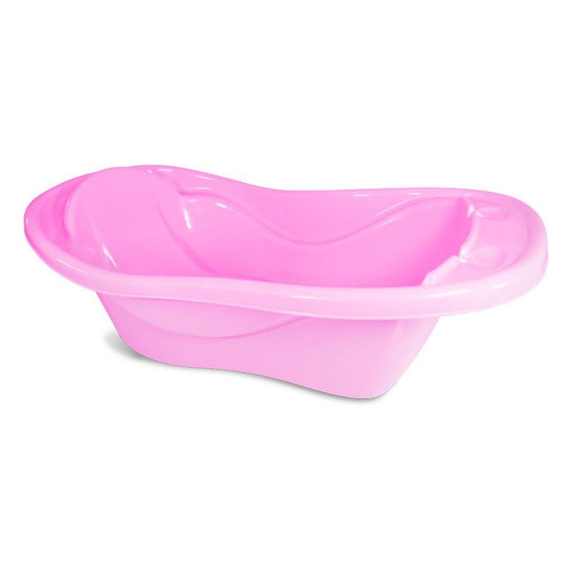 DURAPLAST - Bañera Anatómica de Color Rosado Niña
