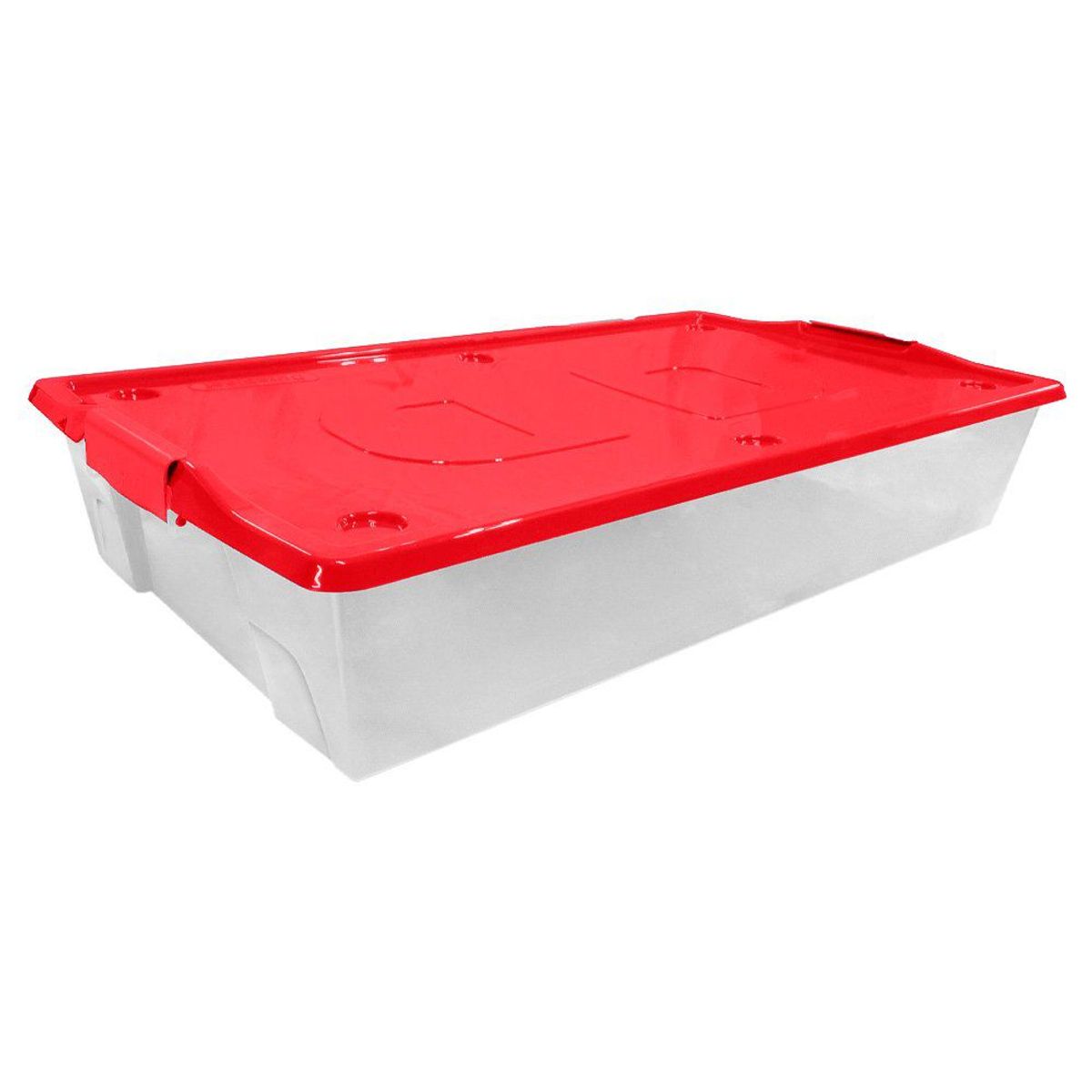 DURAPLAST - Caja Organizadora Bajo Cama Super Dlux Crueda