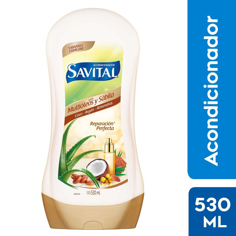 SAVITAL - Acondicionador Multi-Óleos y Sábila 530 mL