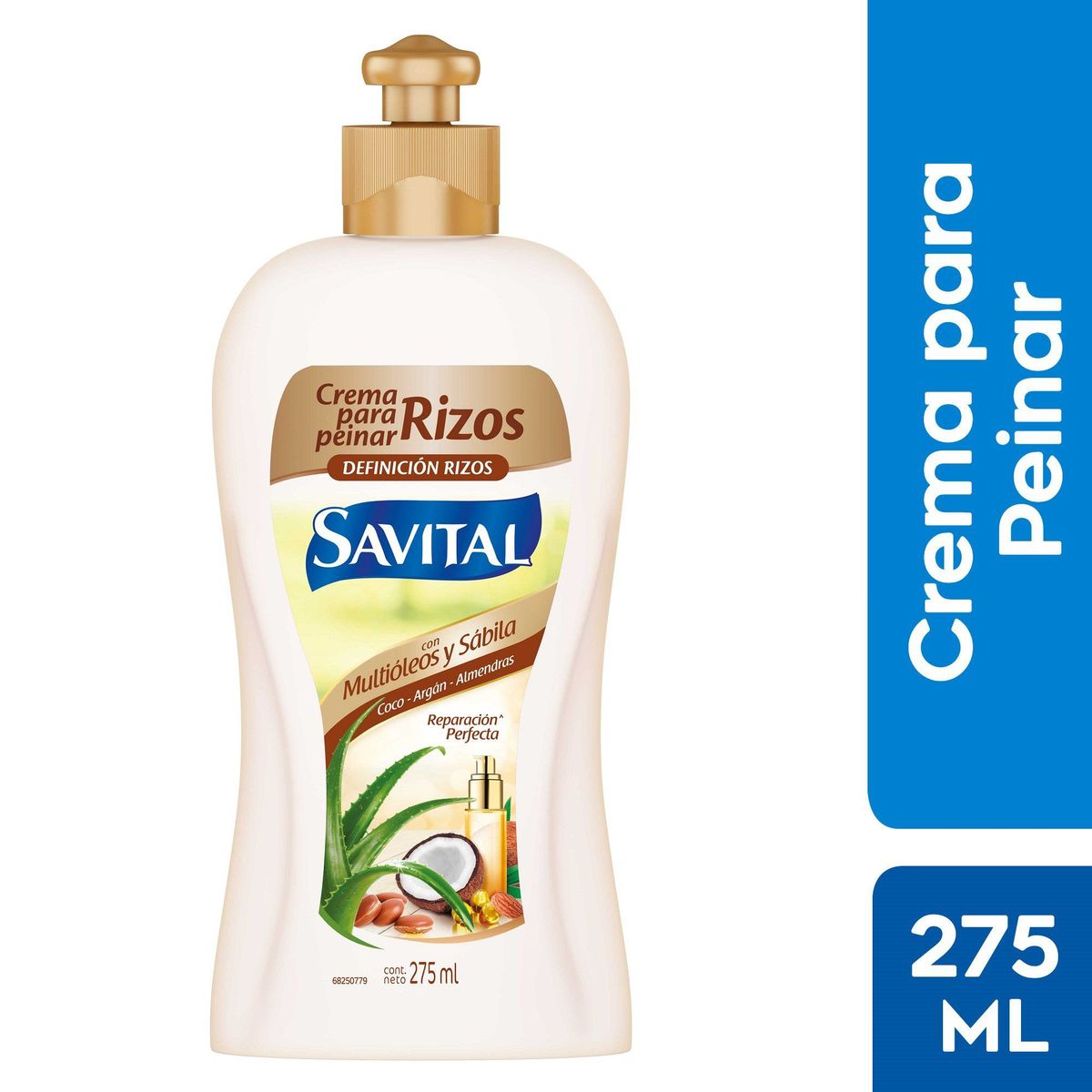 SAVITAL - Crema para Peinar Savital Rizos Botella 275 mL