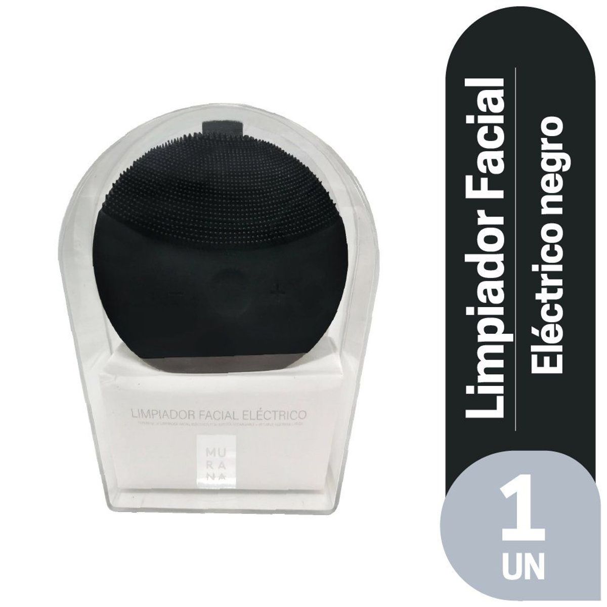 MURANA - Limpiador Facial Eléctrico Murana Negro