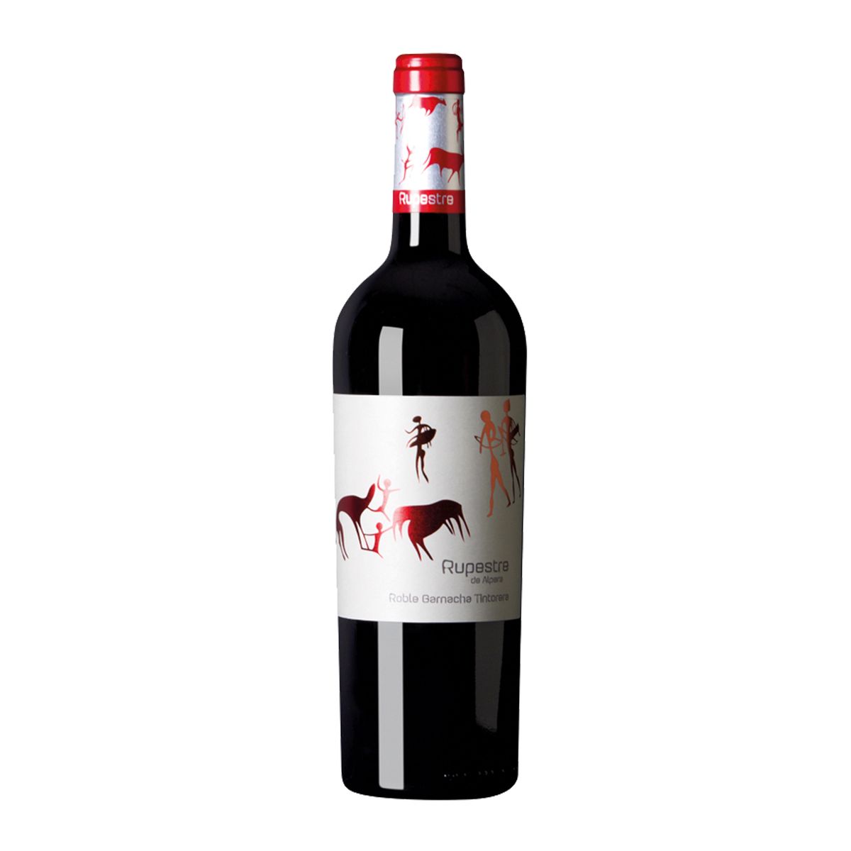 SANTA CRUZ DE ALPERA - Vino Tinto Santa Cruz de Alpera Rupestre Garnacha Botella 750 mL