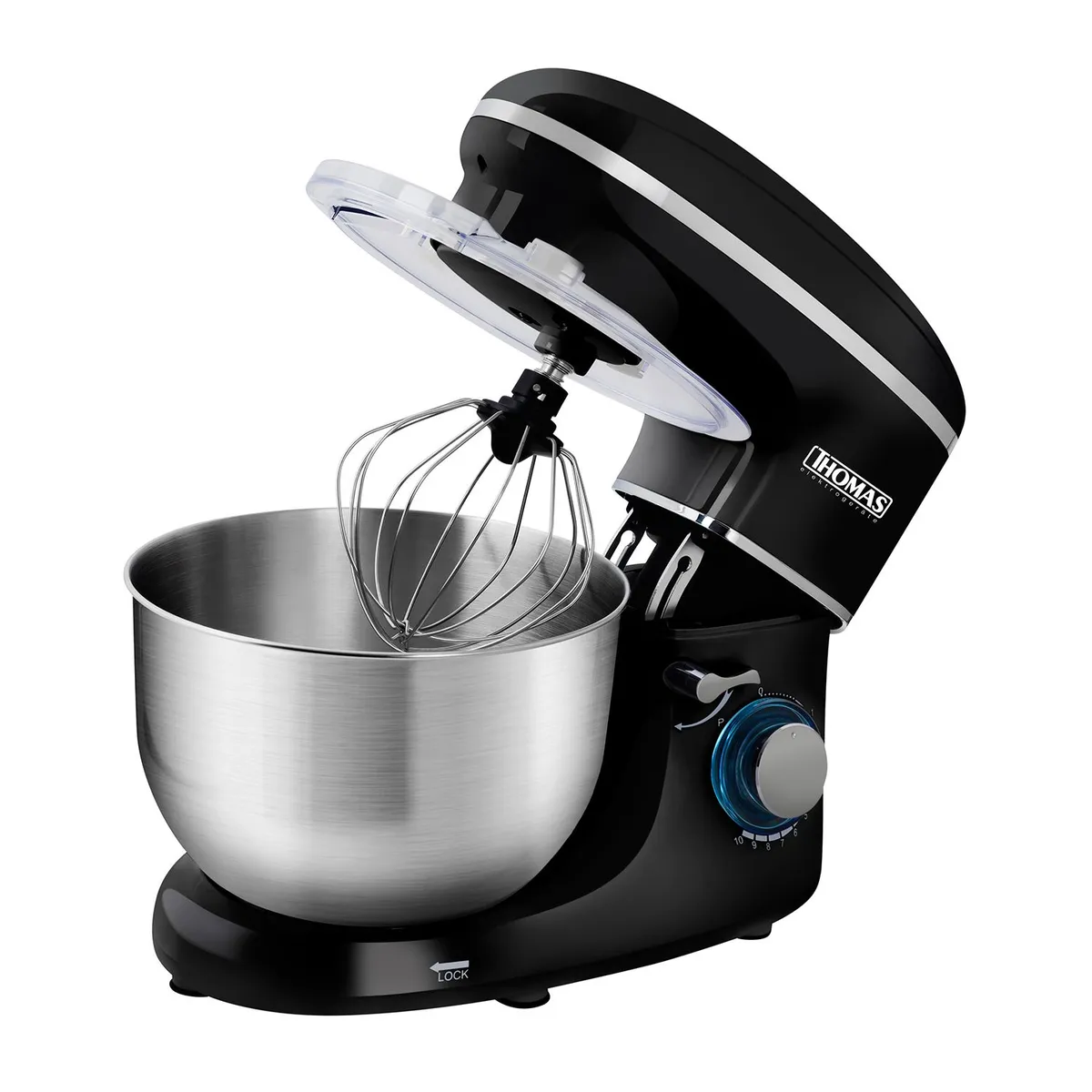 THOMAS - Batidora Thomas TH-910PN Planetaria Pedestal 4.5L 1300W
