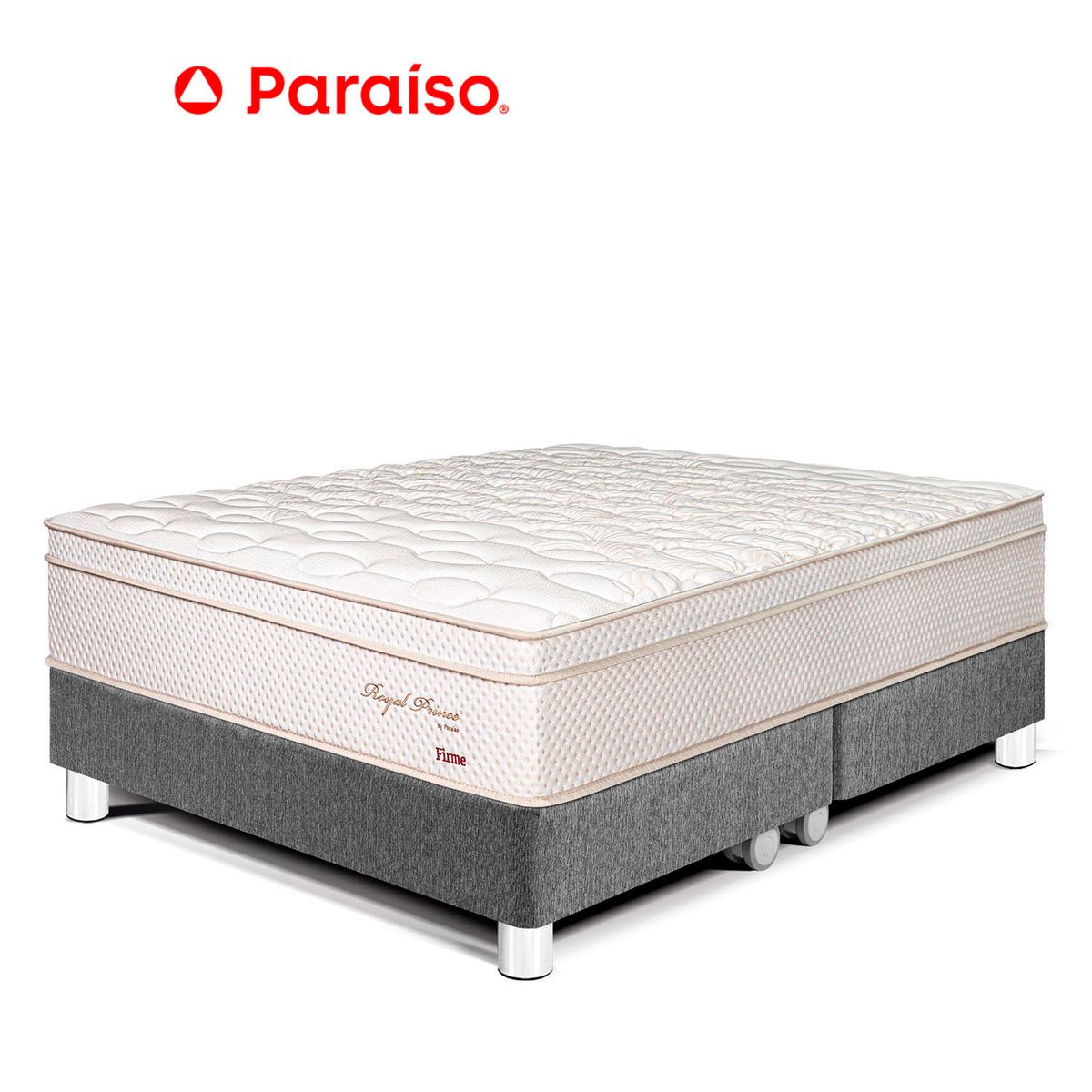 PARAISO - Cama Royal Prince King Acero