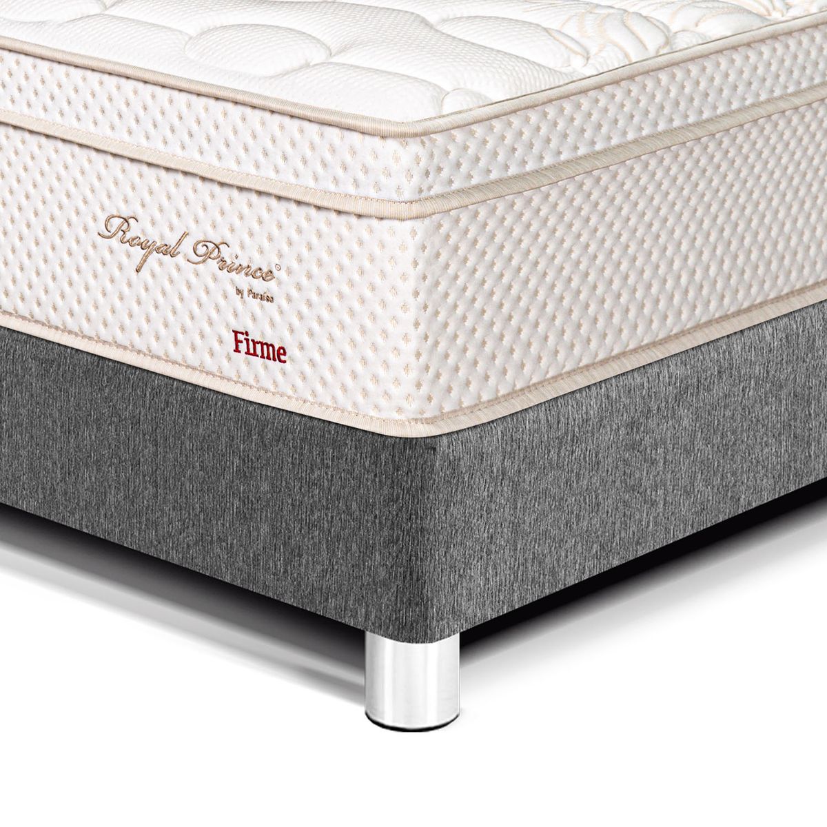 PARAISO - Cama Royal Prince King Acero