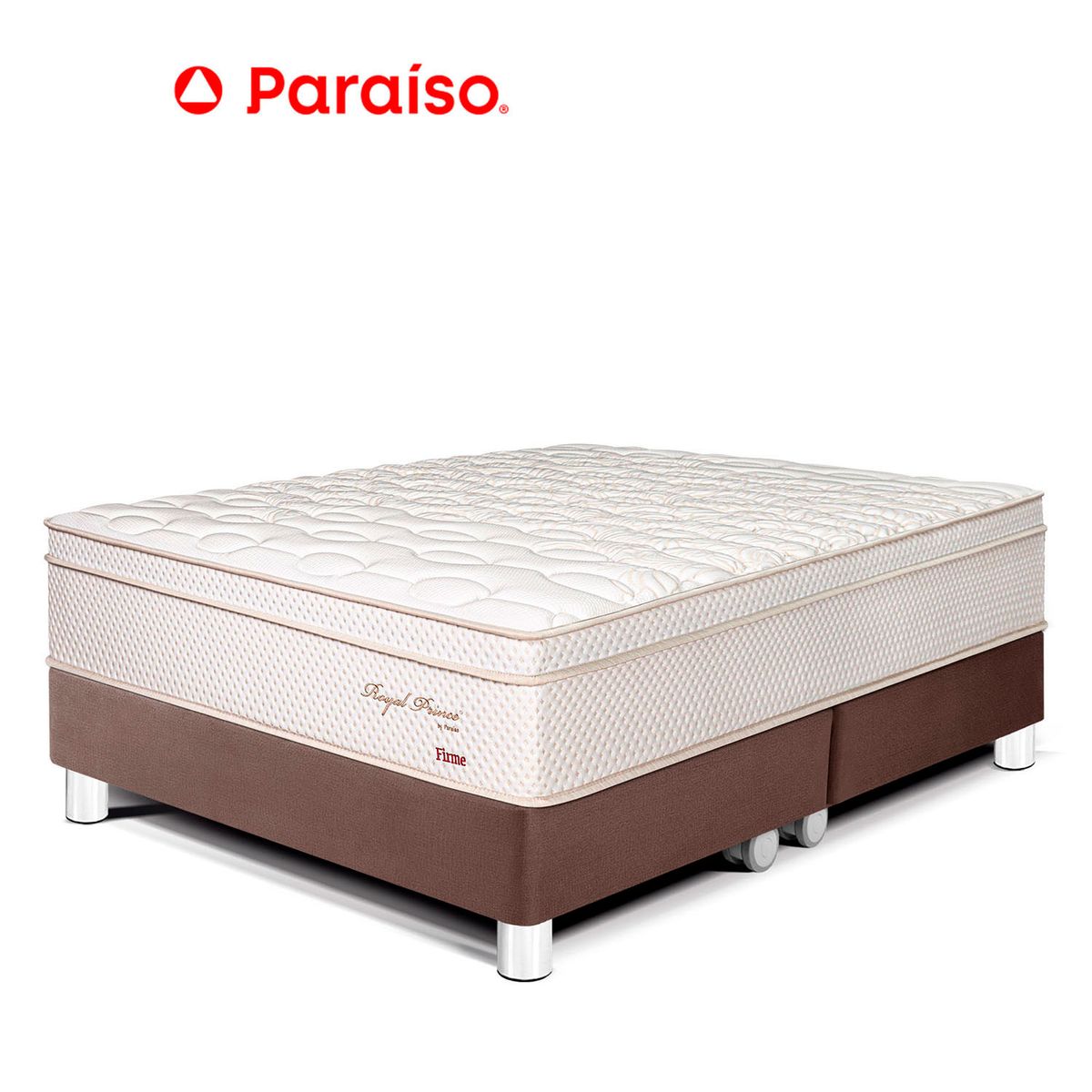 PARAISO - Cama Royal Prince Queen Chocolate