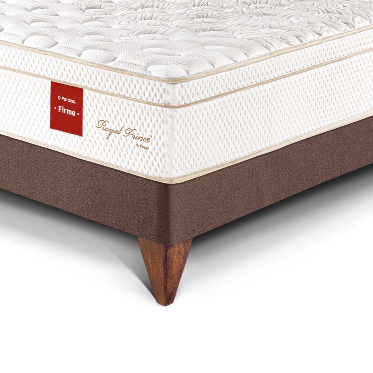 PARAISO - Cama Europea Royal Prince 2 Pz Chocolate