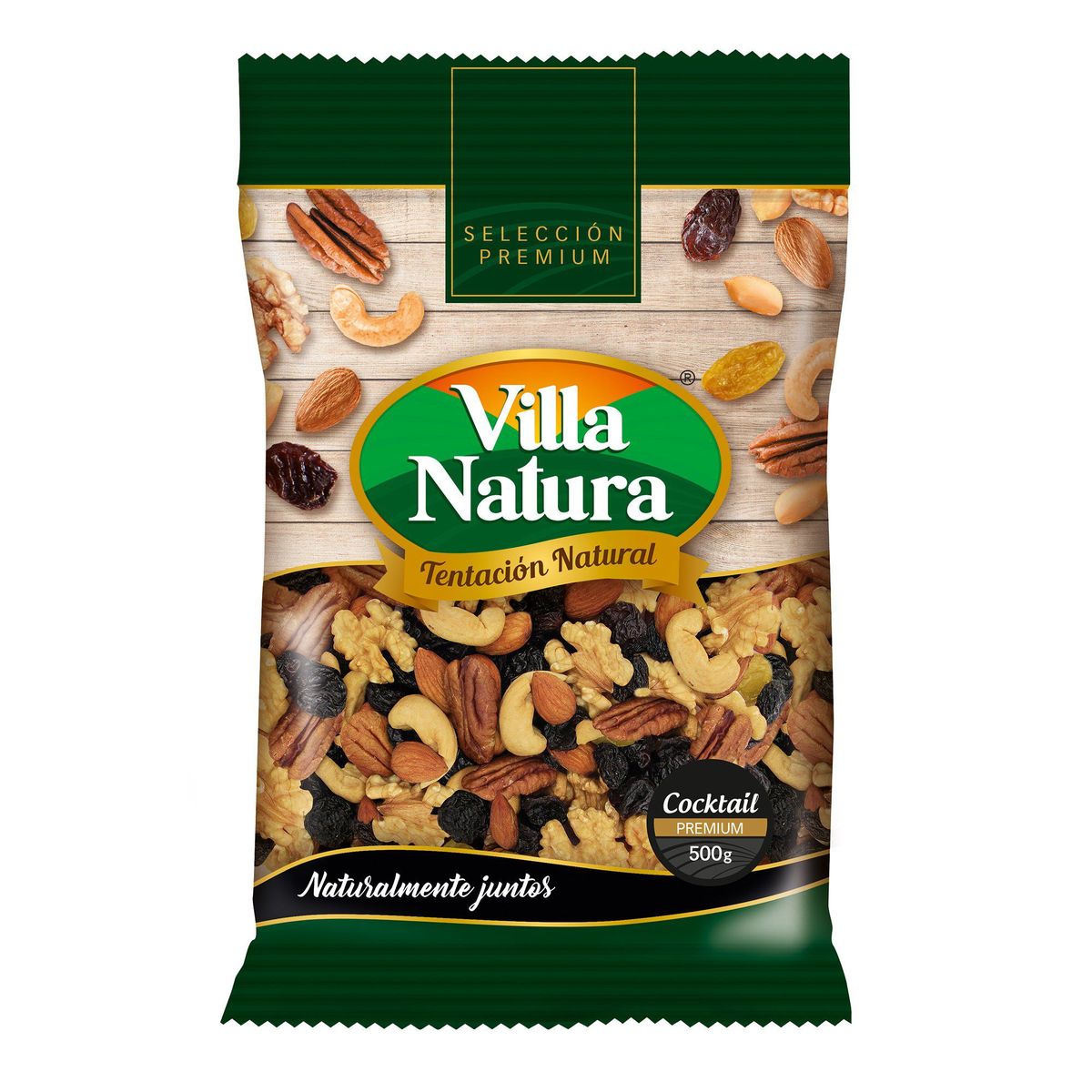 VILLA NATURA - Snack Villa Natura Cocktail Premium Bolsa 500 g