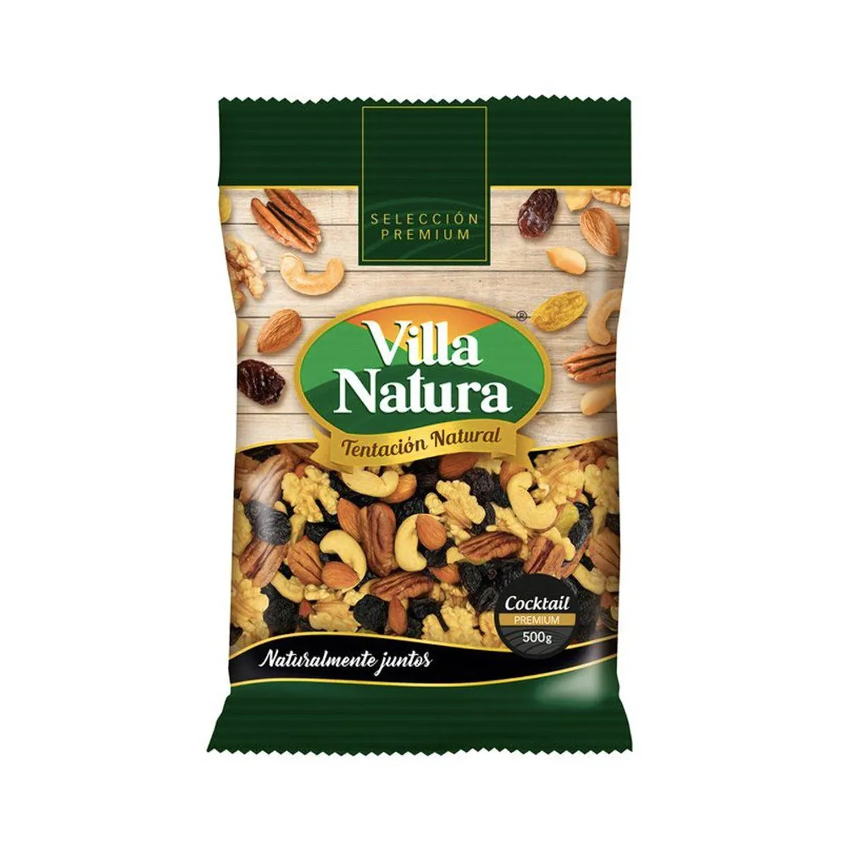 VILLA NATURA - Snack Villa Natura Cocktail Premium Bolsa 500 g