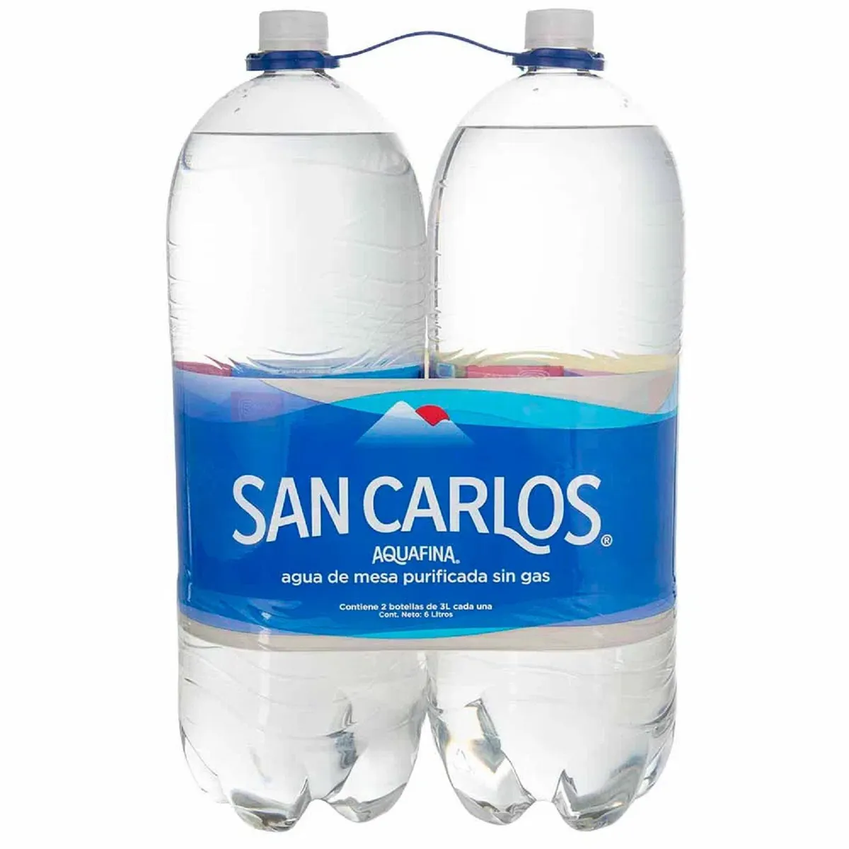 SAN CARLOS - Agua Sin Gas San Carlos Pack 2 Botellas 3 L