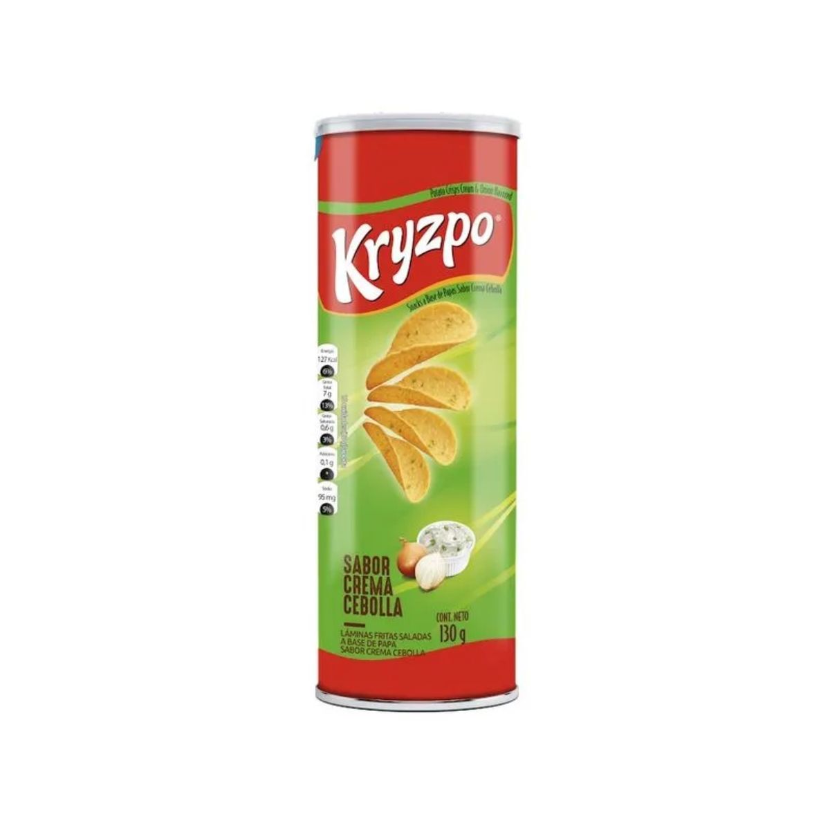KRYZPO - Papas Kryzpo Crema Cebolla Lata 130 g