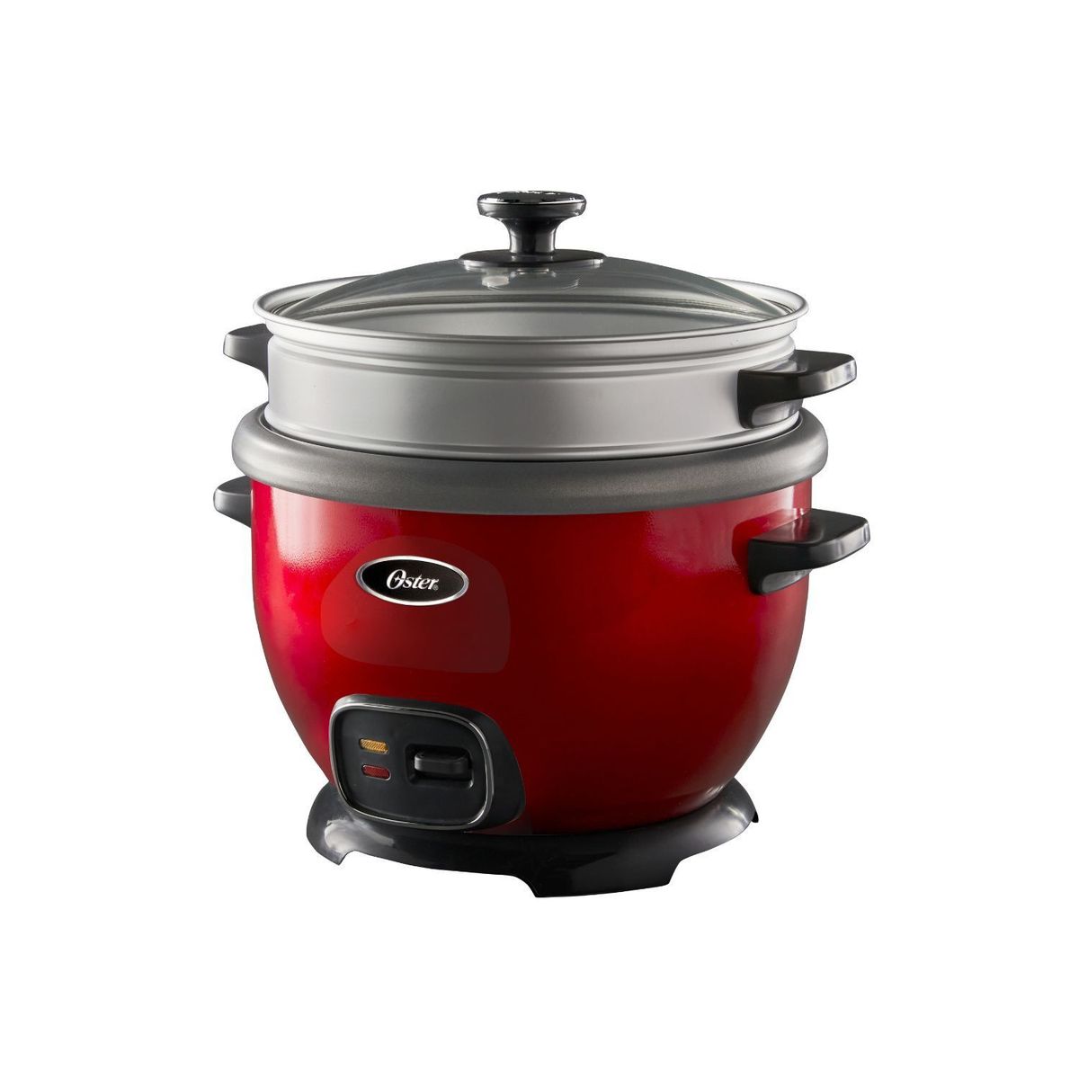 OSTER - OLLA MULTIUSOS ROJA 2.2L CN VAP 12 TAZAS