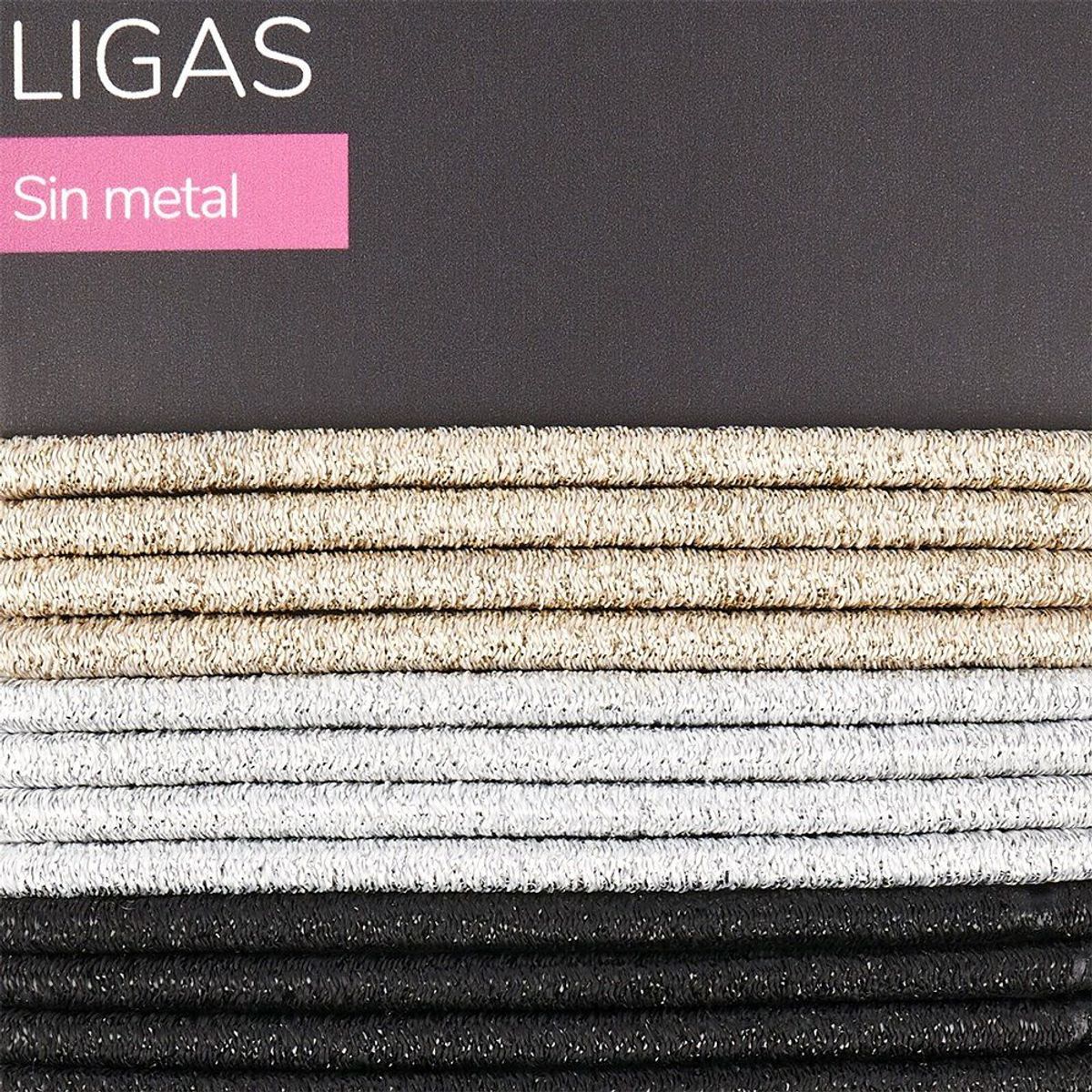 TOTTUS - Ligas Regulares para Cabello Tottus Colores Surtidos Empaque 16 Und