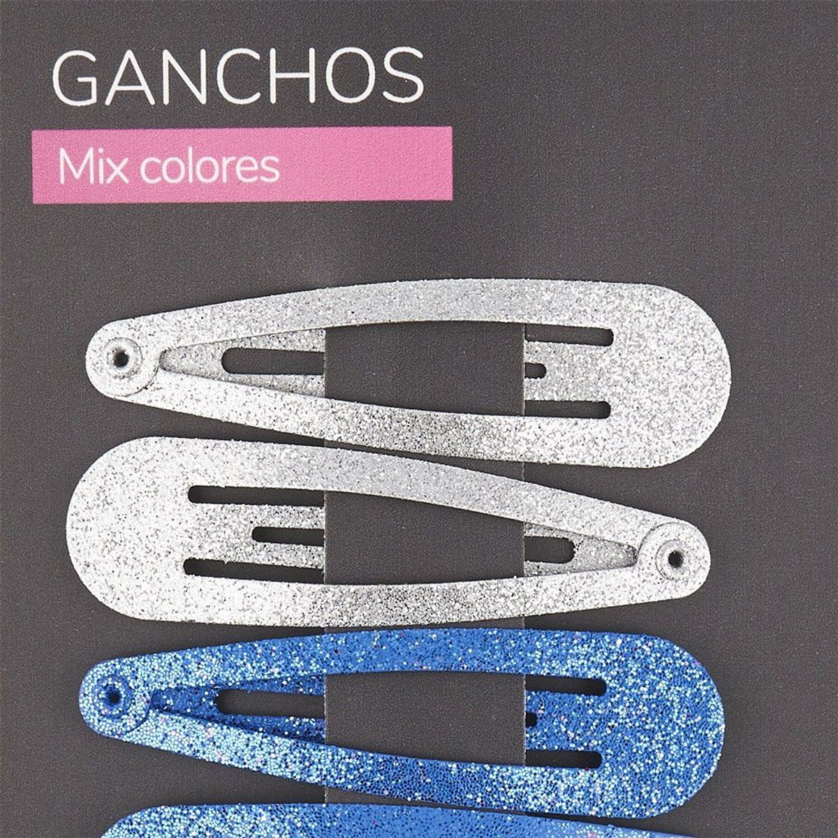 TOTTUS - Ganchos Clip para Cabello Tottus Mix Empaque 6 Und