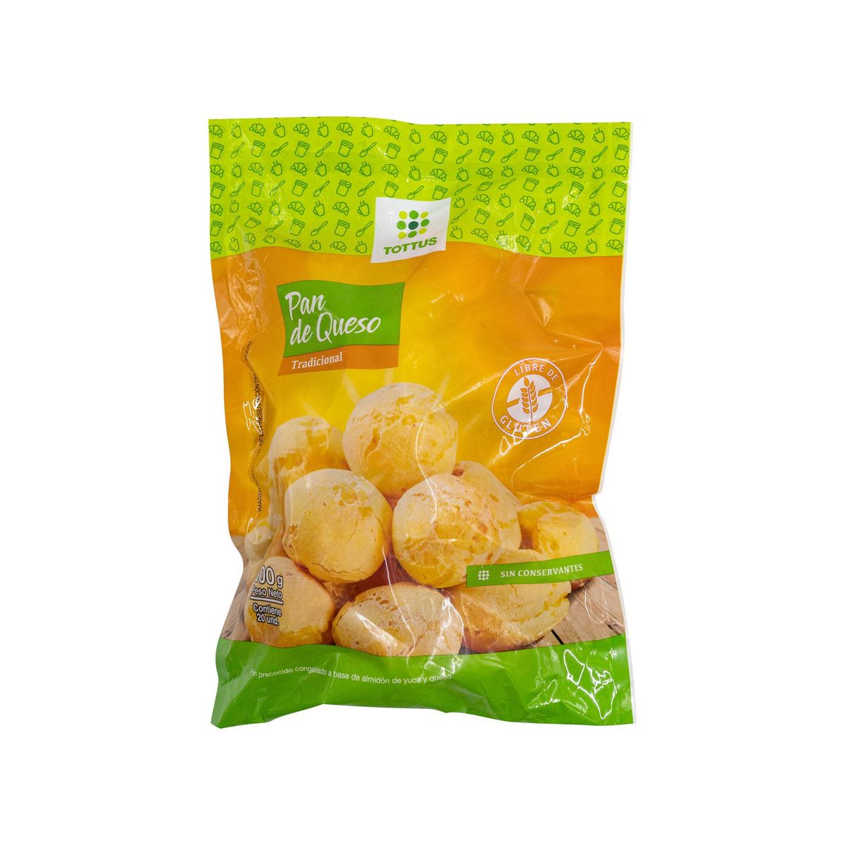 TOTTUS - Pan De Queso Tradicional 500 g