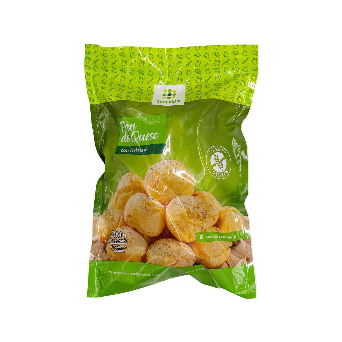 TOTTUS - Pan De Queso Con Oregano