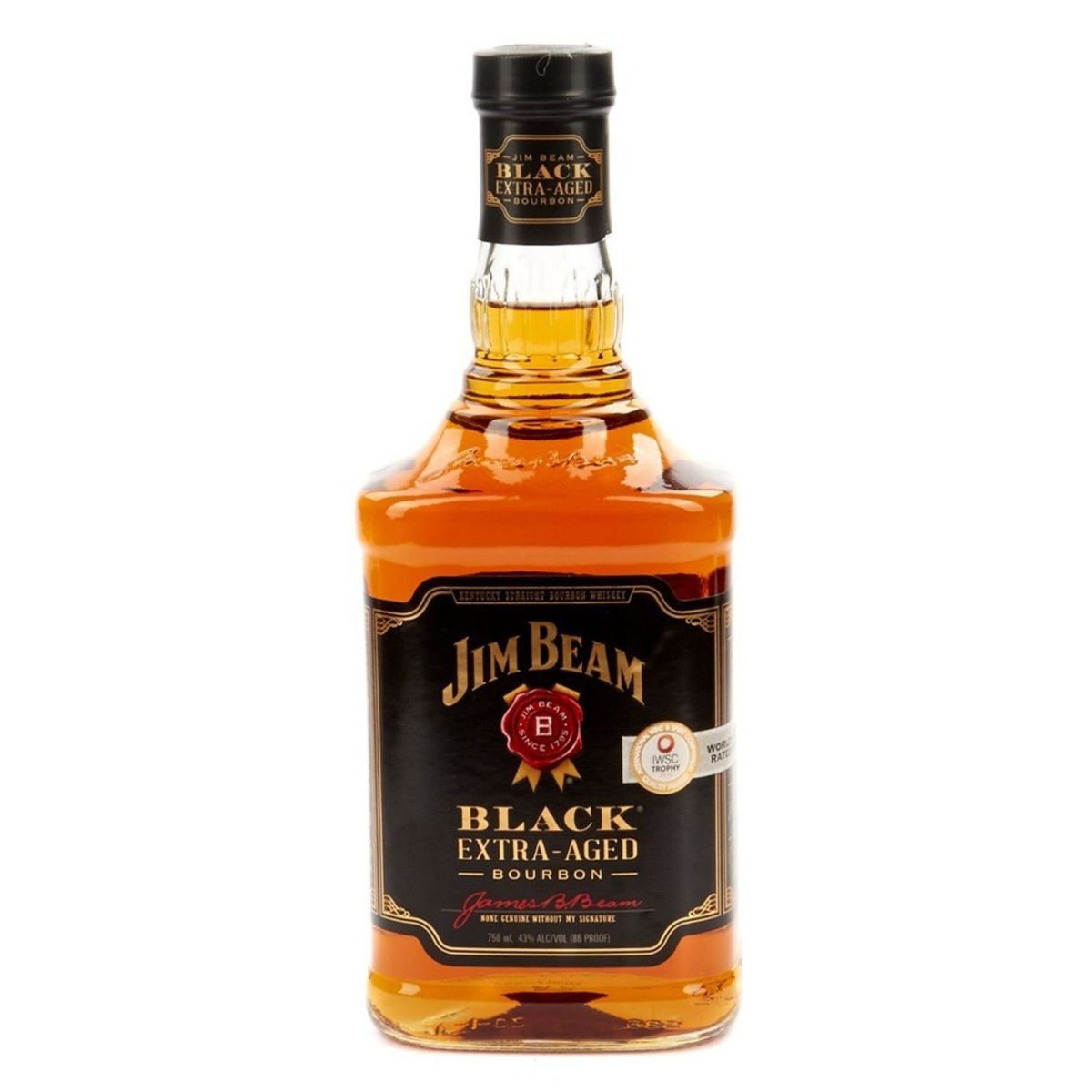 JIM BEAM - Whisky Jim Beam Black Botella 750 mL