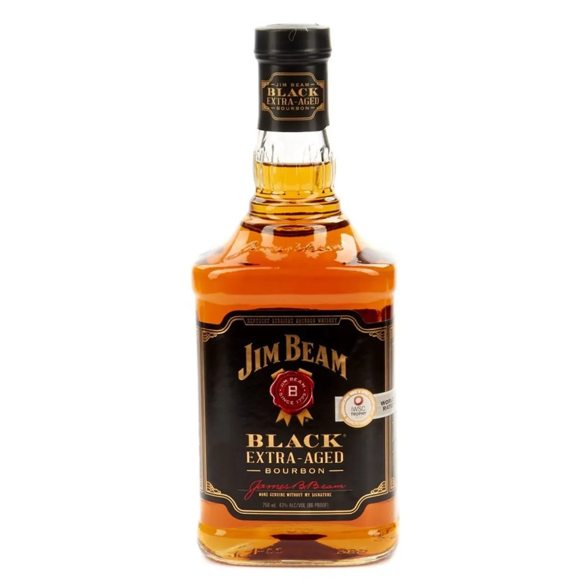 JIM BEAM - Whisky Jim Beam Black Botella 750 mL