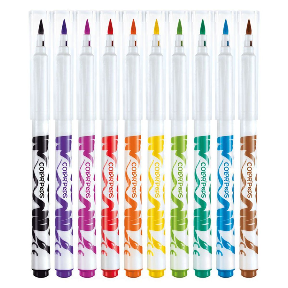 MAPED - PLUMONES COLORPEPS BRUSH X10 EST