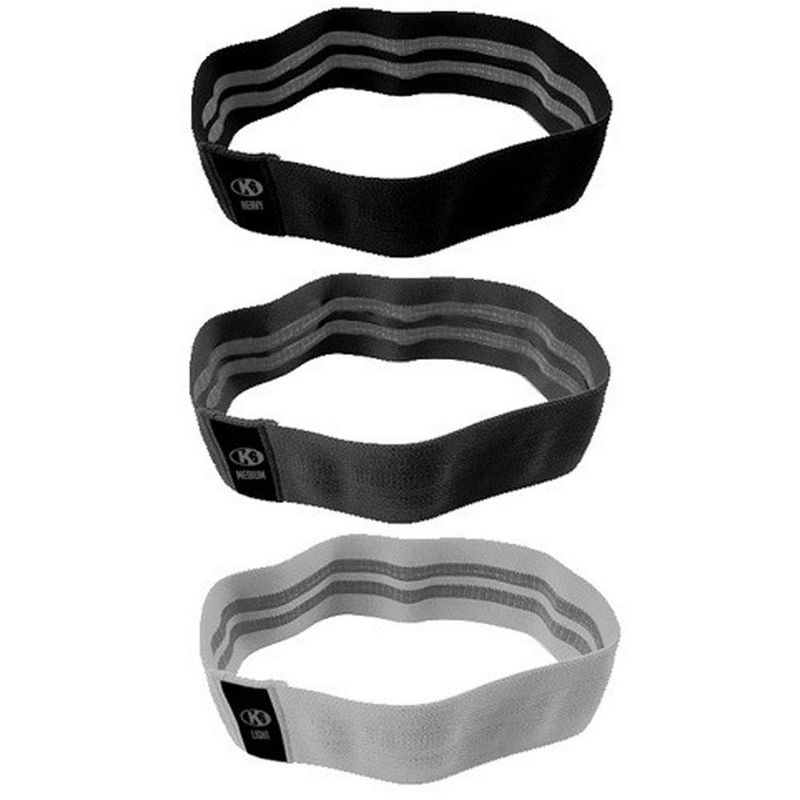 K6 FITNESS - K6 SET DE BANDAS ELASTICAS DE TELA
