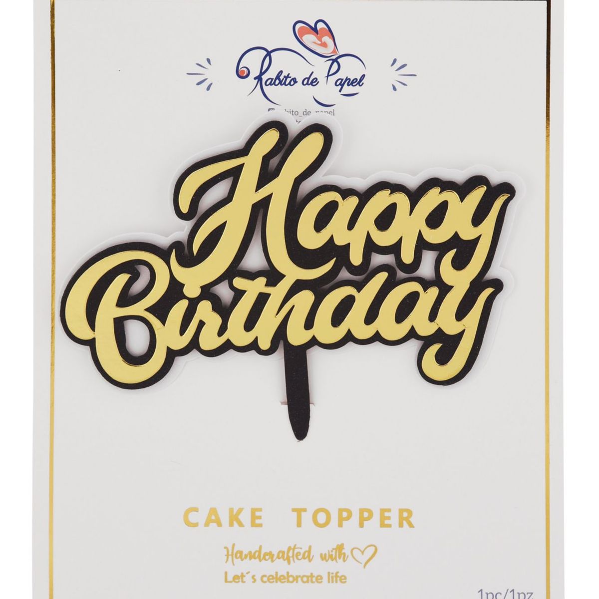 AREX - Topper Happy Birthday