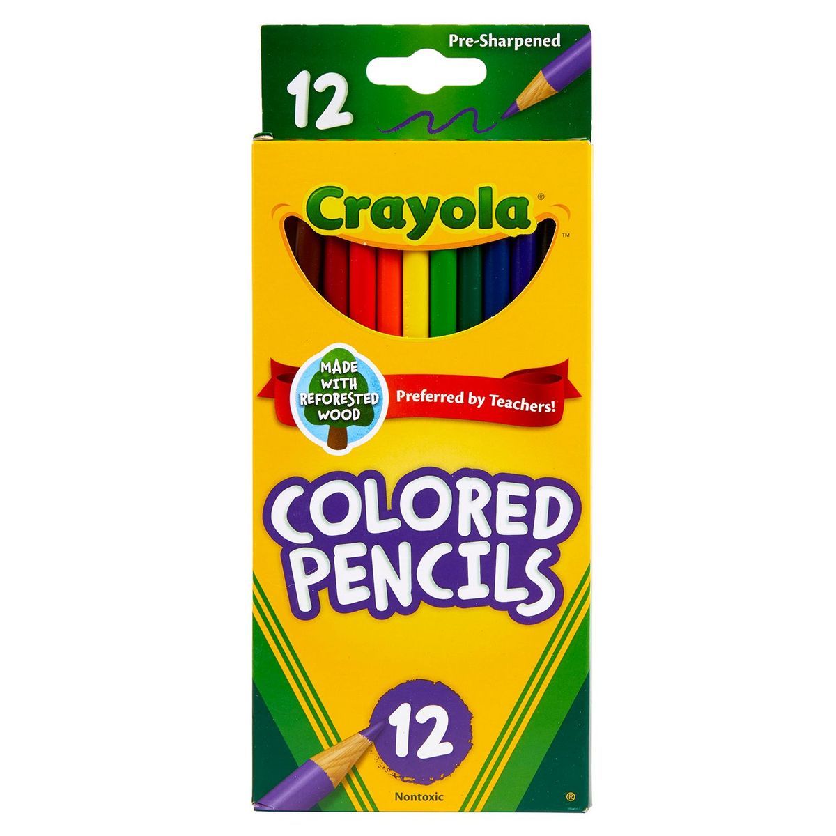 CRAYOLA - Colores Crayola Largos Empaque 12 Und