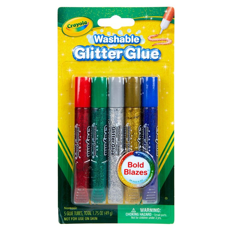CRAYOLA - Goma Crayola Escarchada Empaque 5 Und