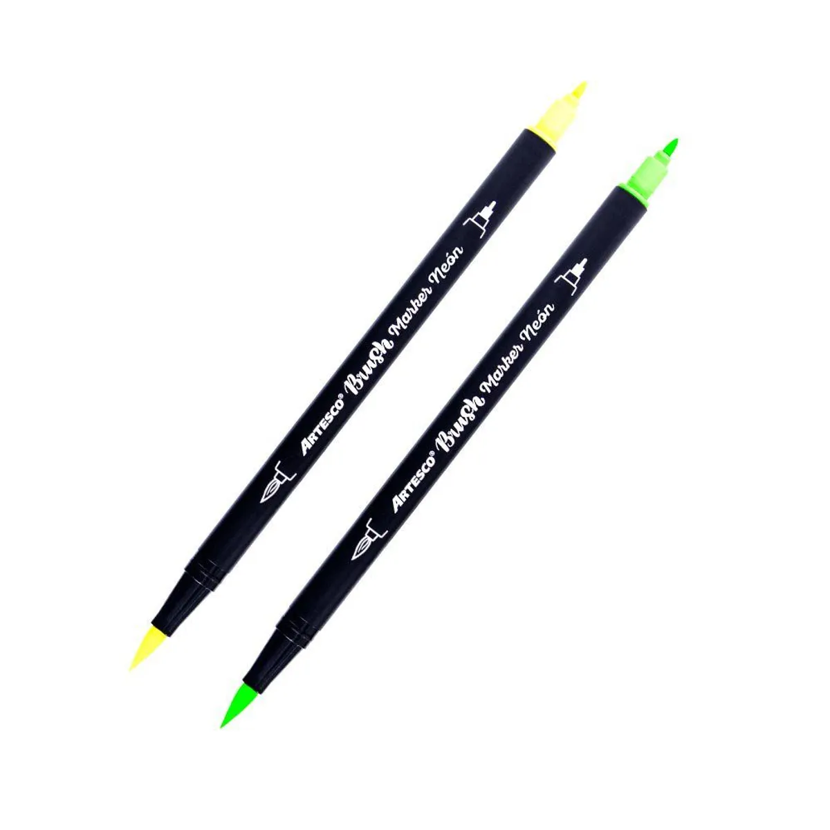 ARTESCO - MARCADOR DUAL BRUSH NEON X6