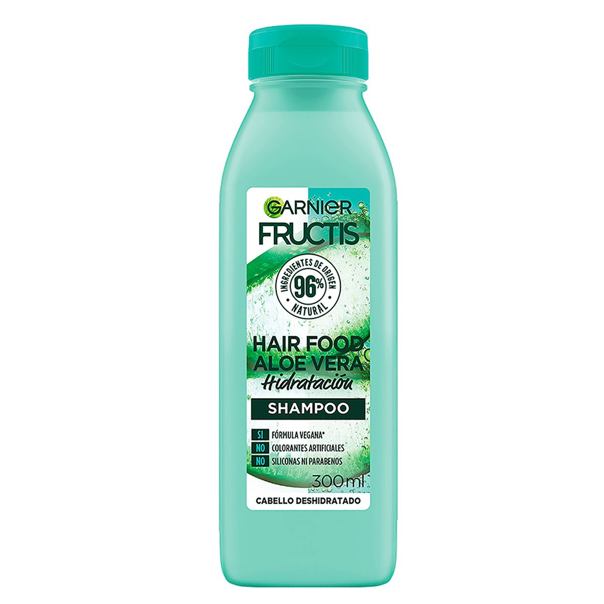 FRUCTIS - Shampoo Garnier Fructis Hair Food Aloe Botella 300 mL