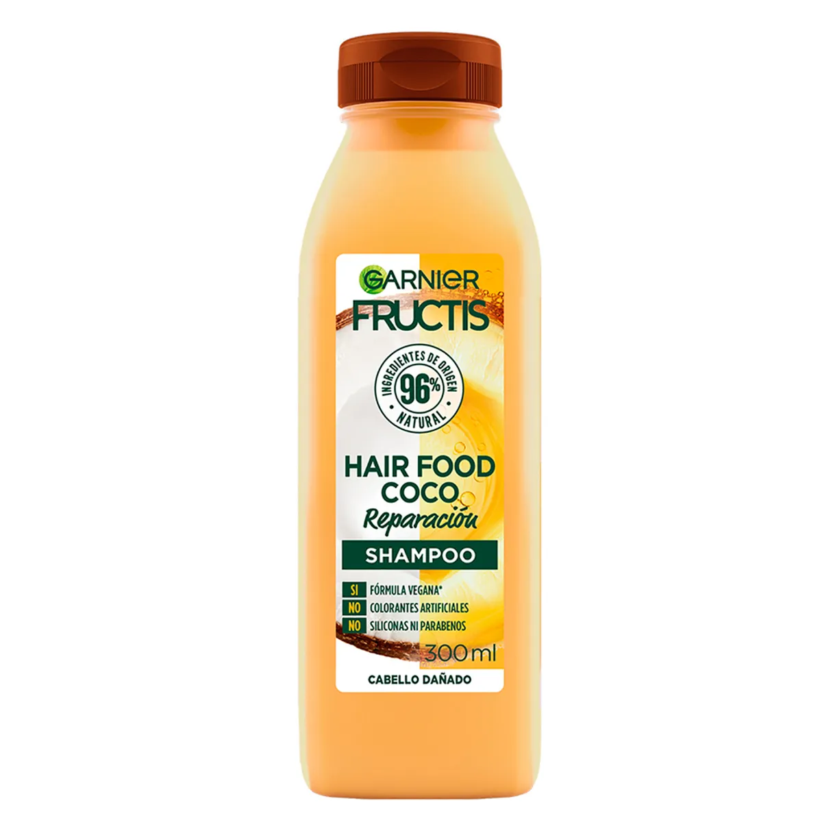 FRUCTIS - Shampoo Garnier Fructis Hair Food Coco Botella 300 mL