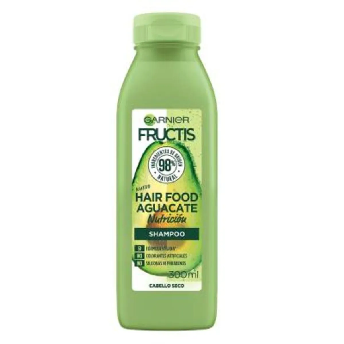 FRUCTIS - Shampoo Fructis Garnier Hair Food Aguacate Envase 300 mL