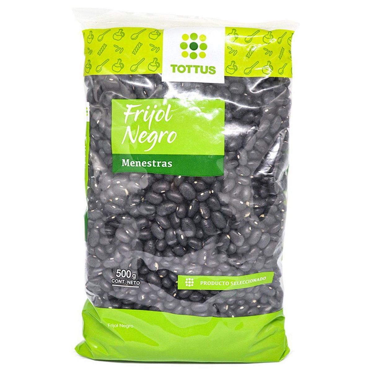 TOTTUS - Frijol Negro Tottus Menestra Bolsa 500 g
