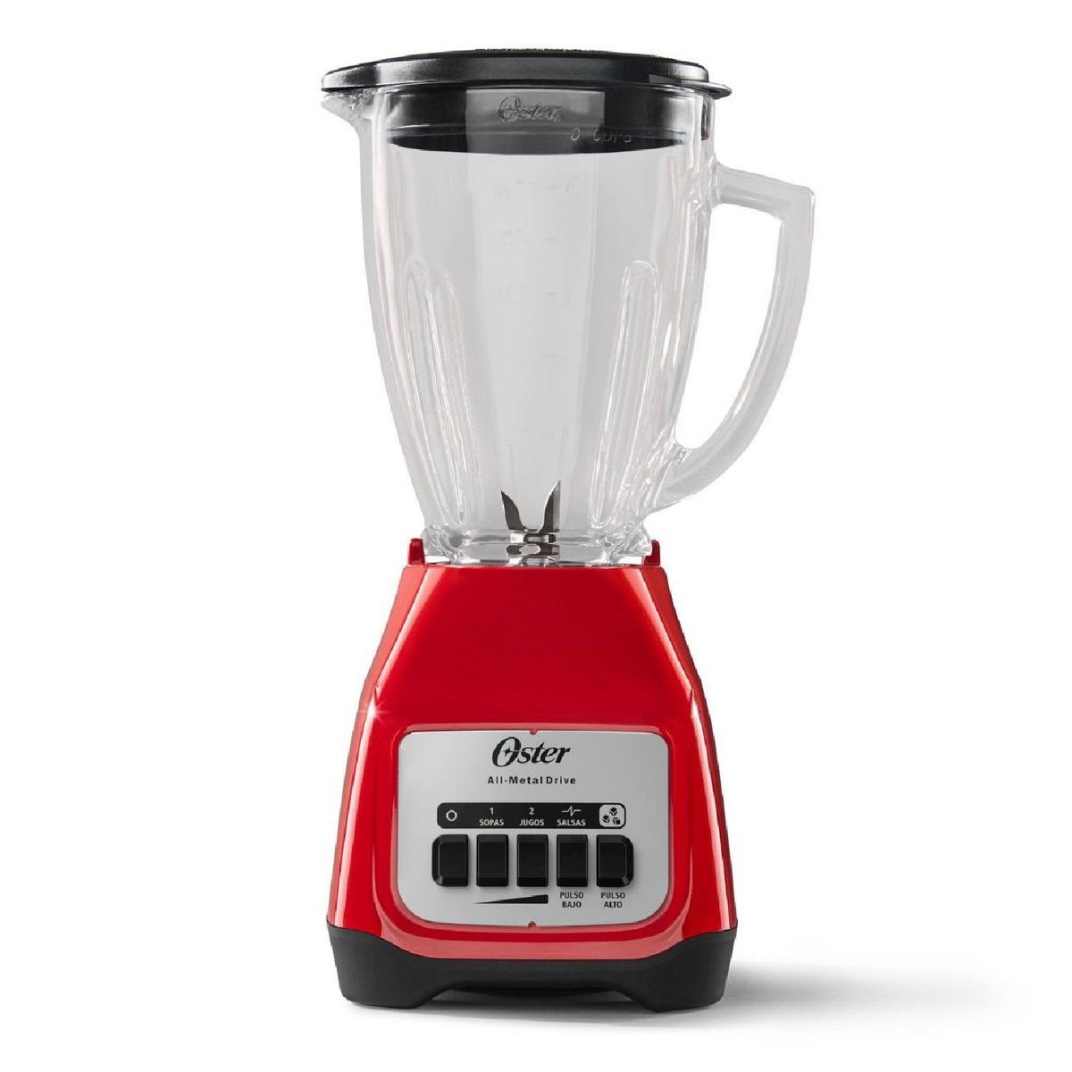 OSTER - Licuadora Oster 2112116 550W Roja Botones