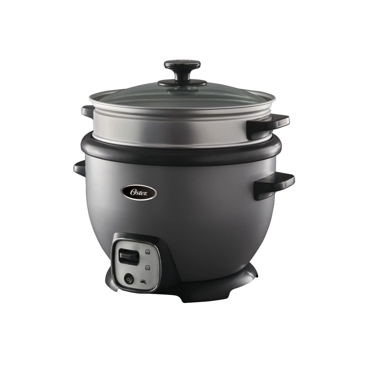 OSTER - Olla Arrocera 2.2L Gris Cn Sofrito y Vap