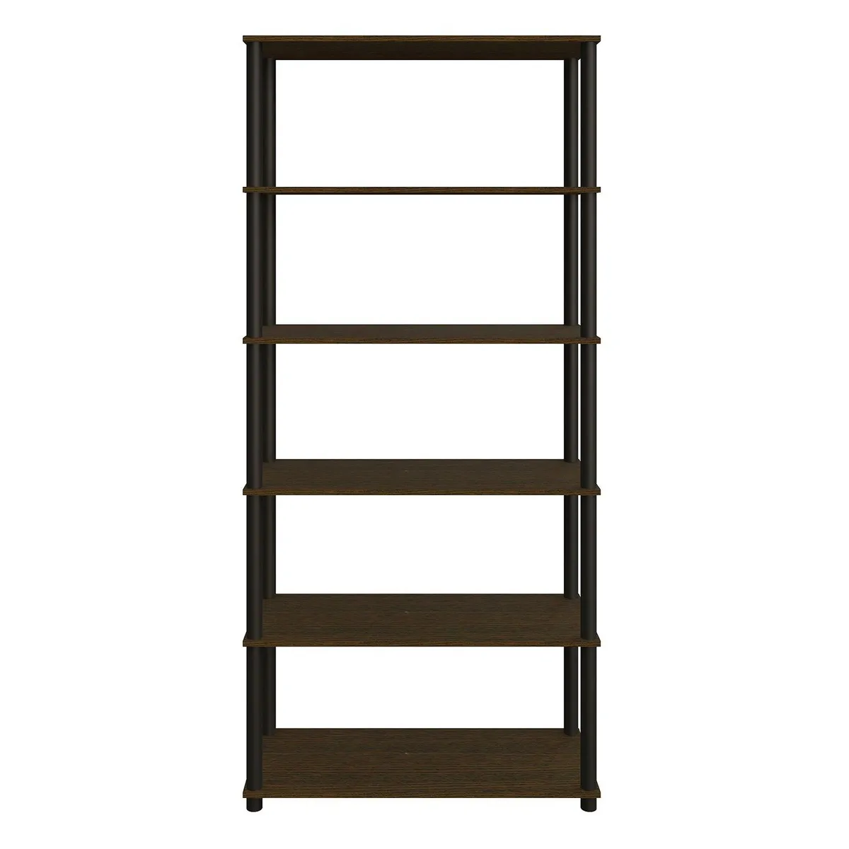 CASA JOVEN - Estante 5 Divisiones Polytubo Chocolate