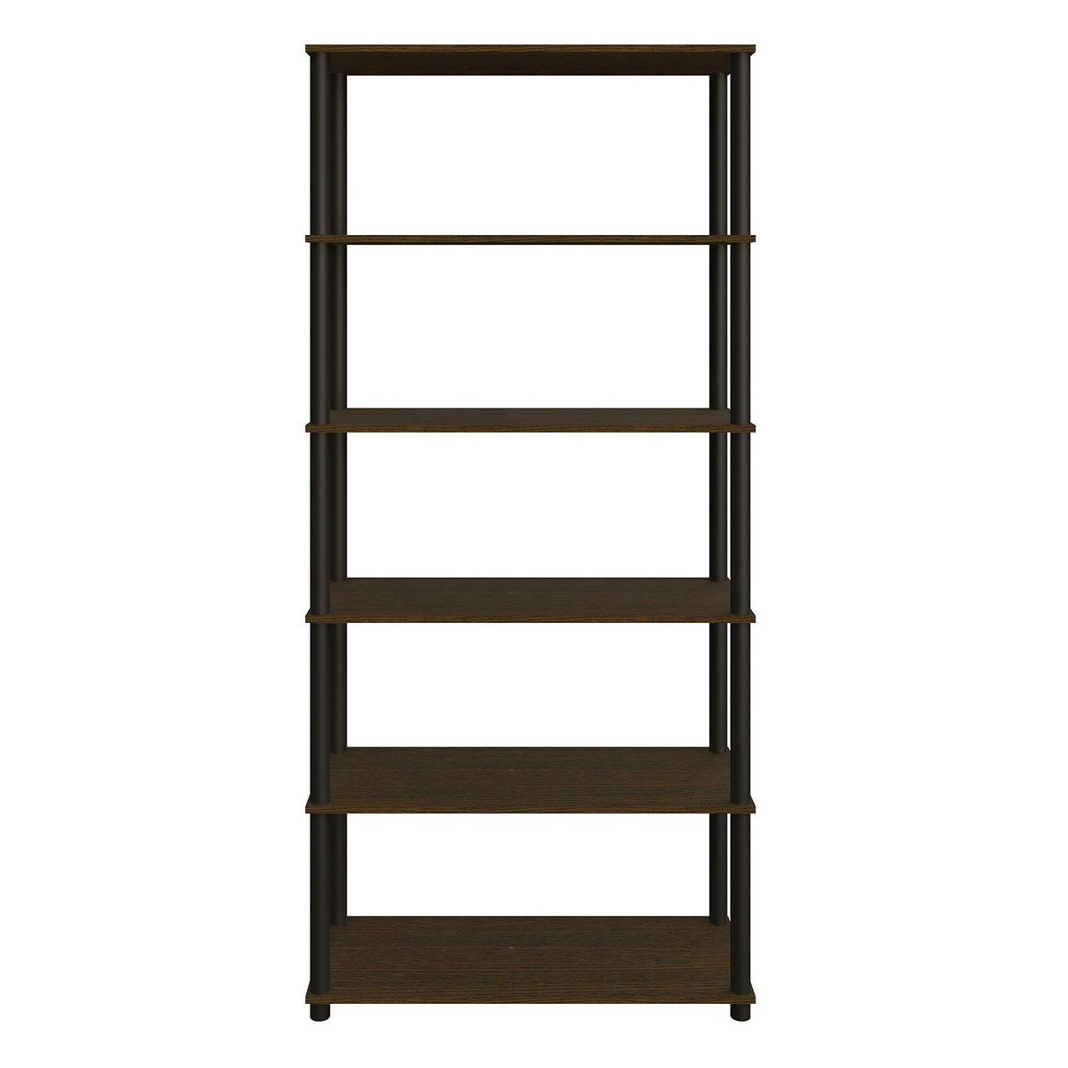 CASA JOVEN - Estante 5 Divisiones Polytubo Chocolate