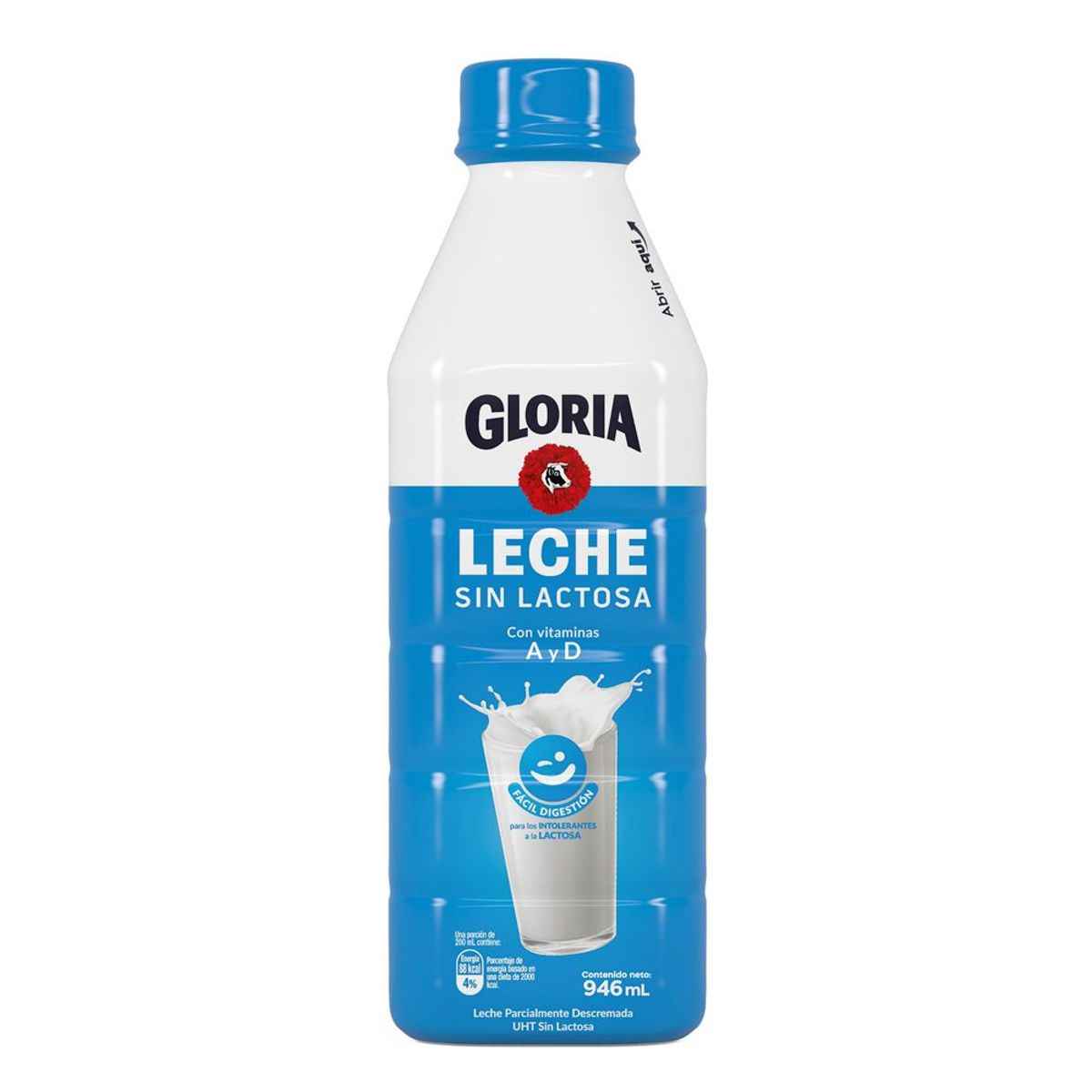 GLORIA - Leche Gloria Uht Sin Lactosa 946 mL