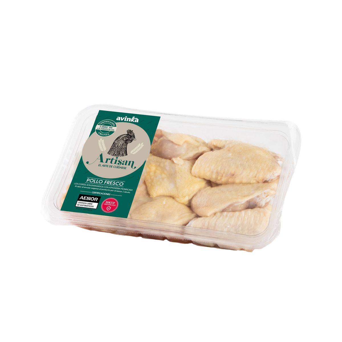 AVINKA - Alitas De Pollo Artisan. Libre de Antibióticos.